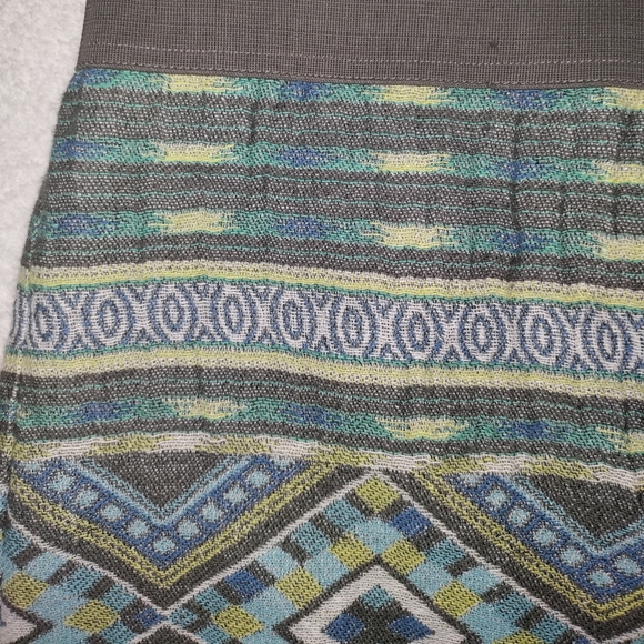 🆕American Eagle | Aztec Tribal Print Skirt Size 10 Women's Mini Skirt - Picture 10 of 10